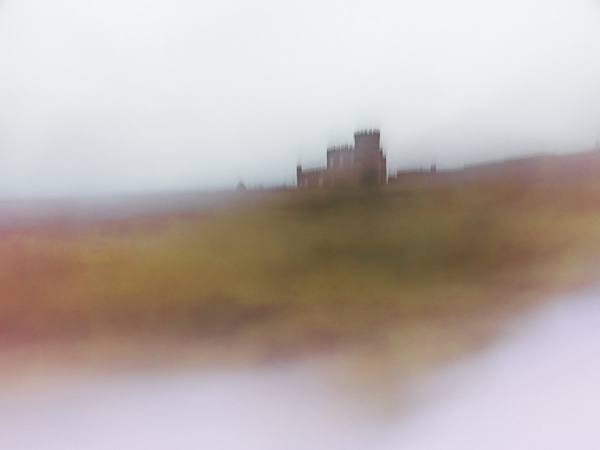 Bretagne, Brittany, Trévignon, château, castle, abstrait, abstract, impressionniste, evanescence, evanescent