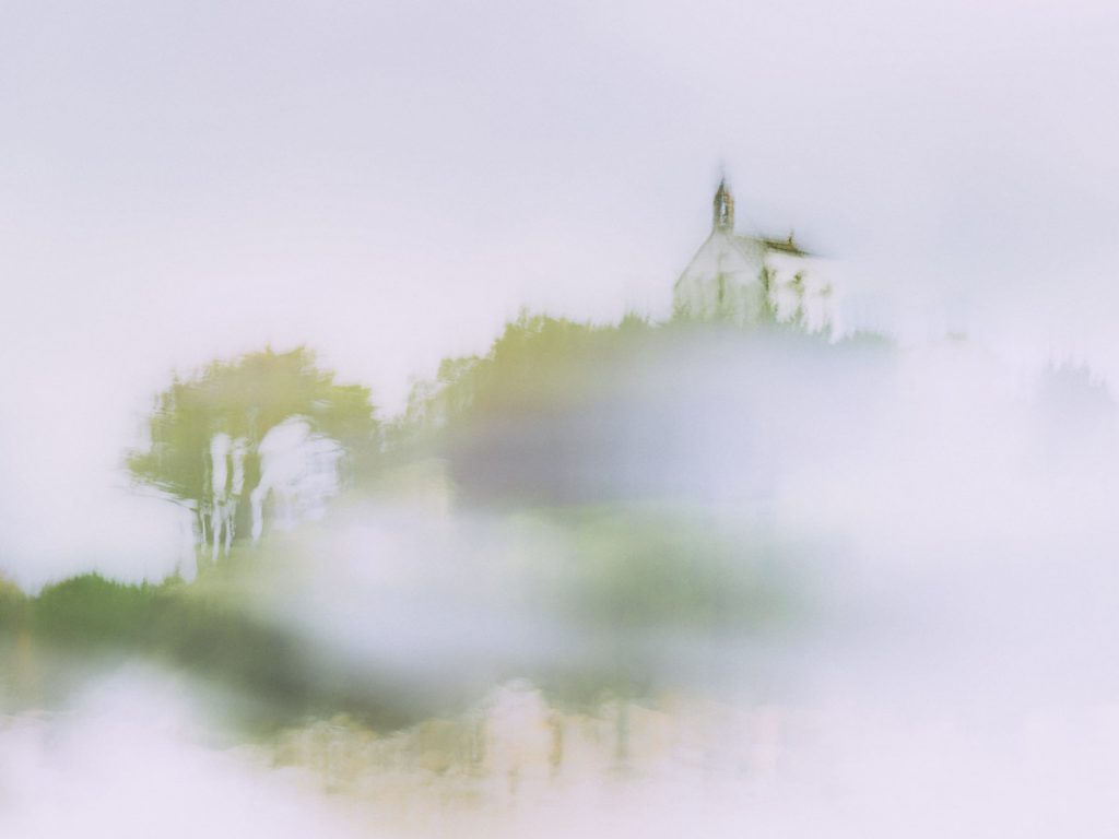Bretagne, Brittany, Roscoff, chapelle, abstrait, abstract, impressionniste, evanescence, evanescent