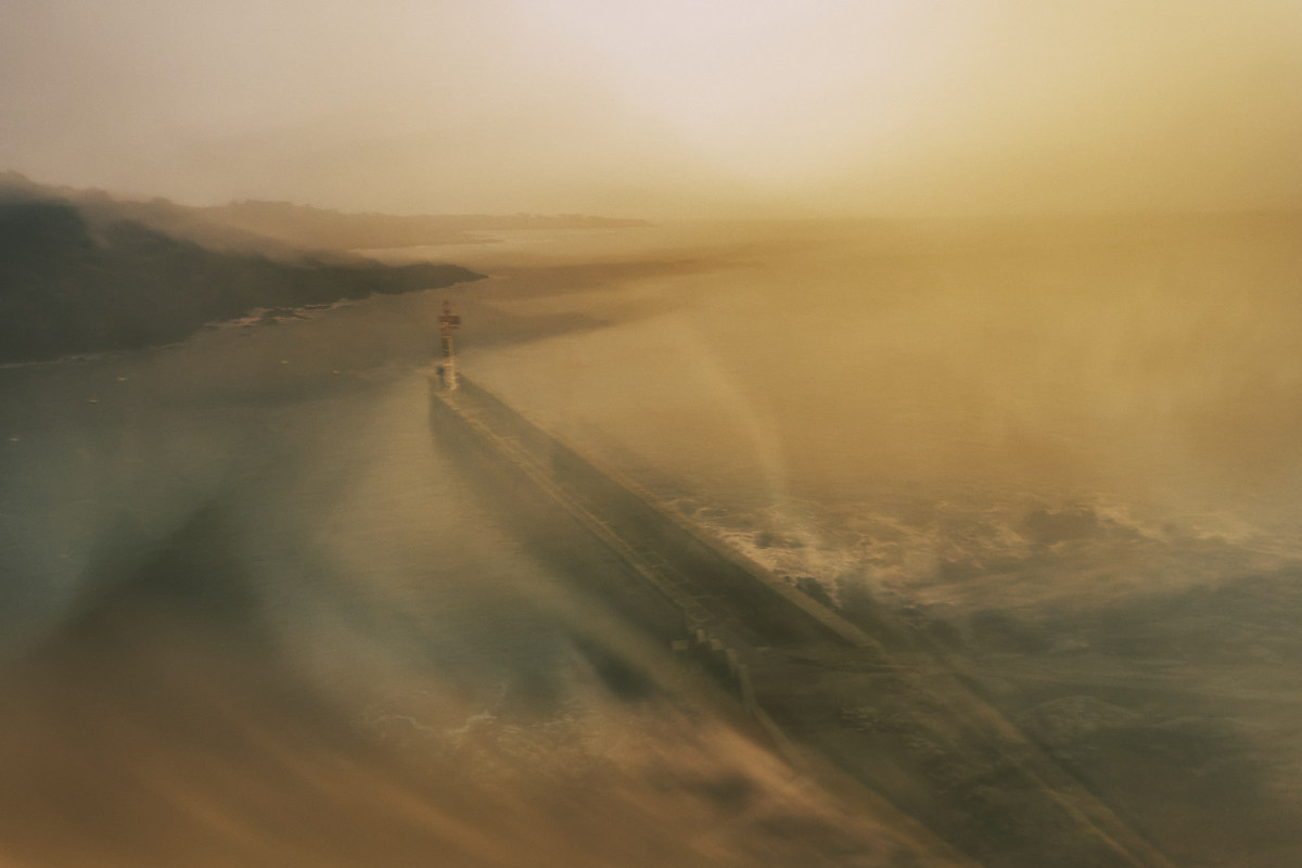 Tempête de lumière, Brigneau, Malachappe, phare, lighthouse, sea, ocean, Bretagne, Brittanyn abstrait, abstract,