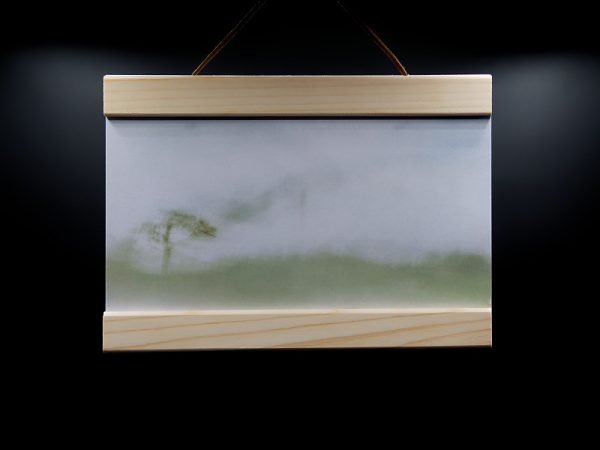 Suspension "Le temps d'un haiku", tirage 21cm×15cm sur papier fine art