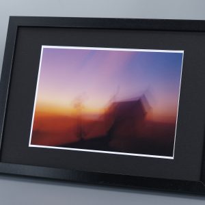 Chapelle ardente tirage A5 encadré