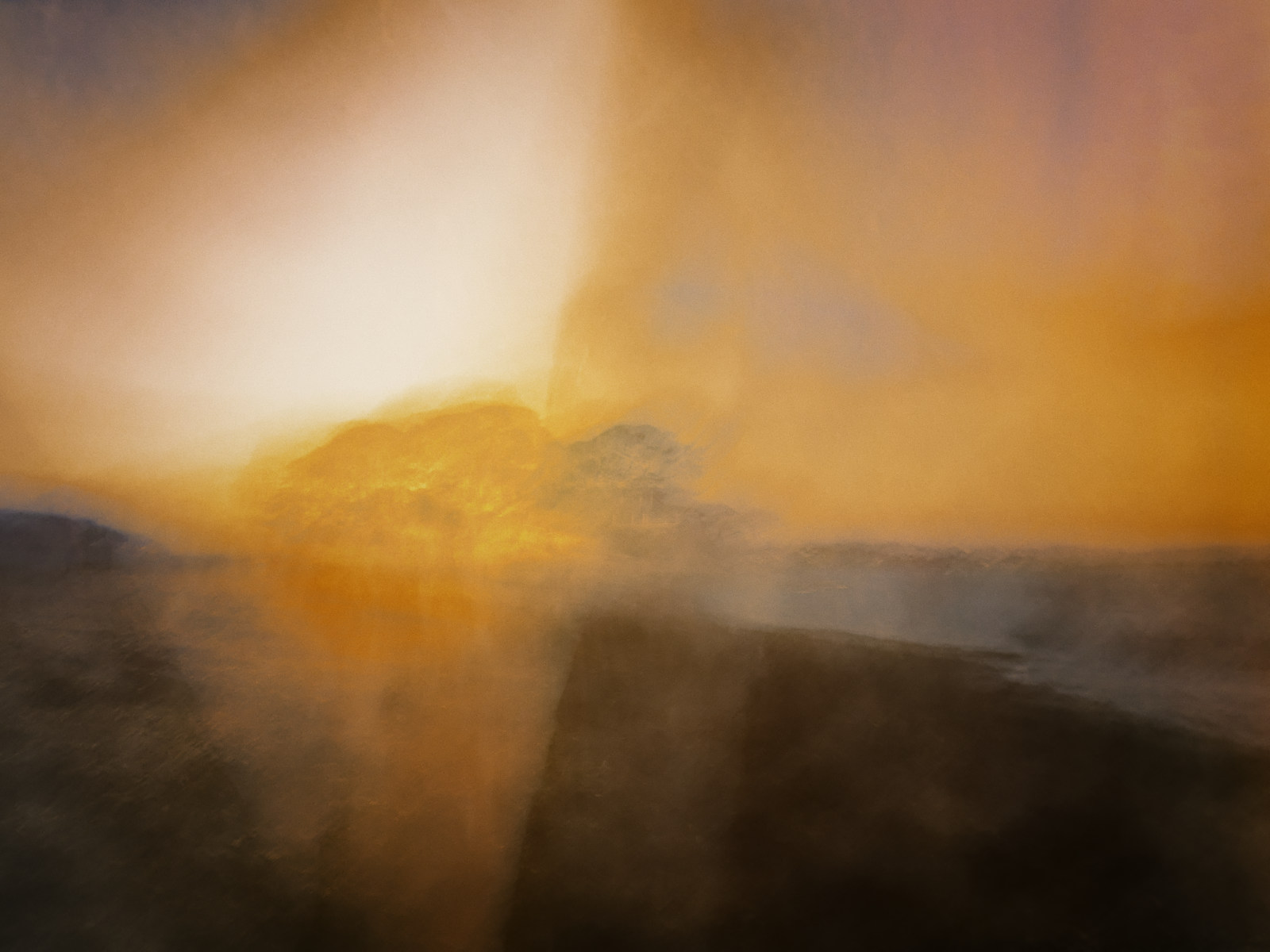 Une idée de la fin du monde. Manu Munier Photographie, photographies abstraites et impressionnistes. Tirages fine art en série limitée numérotés et signés.