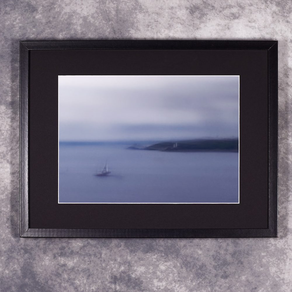 Et tout laisser derrière, tirage encadré numéroté et signé. Manu Munier Photographie, photos abstraites et impressionnistes